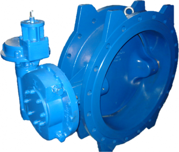Type 2160 double eccentric butterfly valve